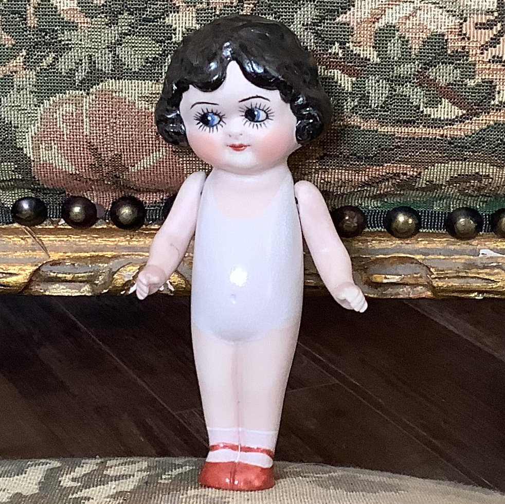 5-inch reproduction Betty Boop figurine in painted underwear, front view