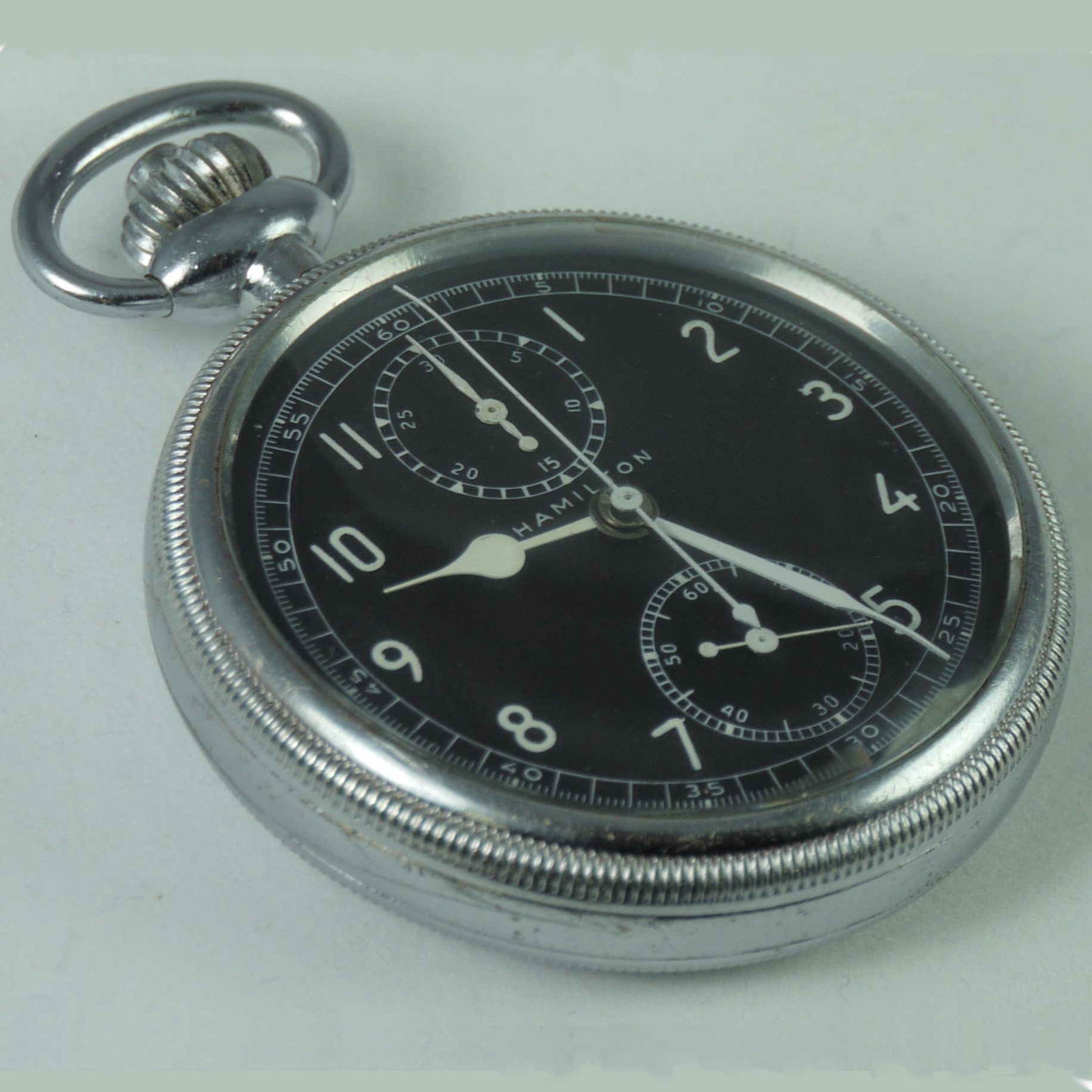 Hamilton World War Two Military Chronograph pocket watch