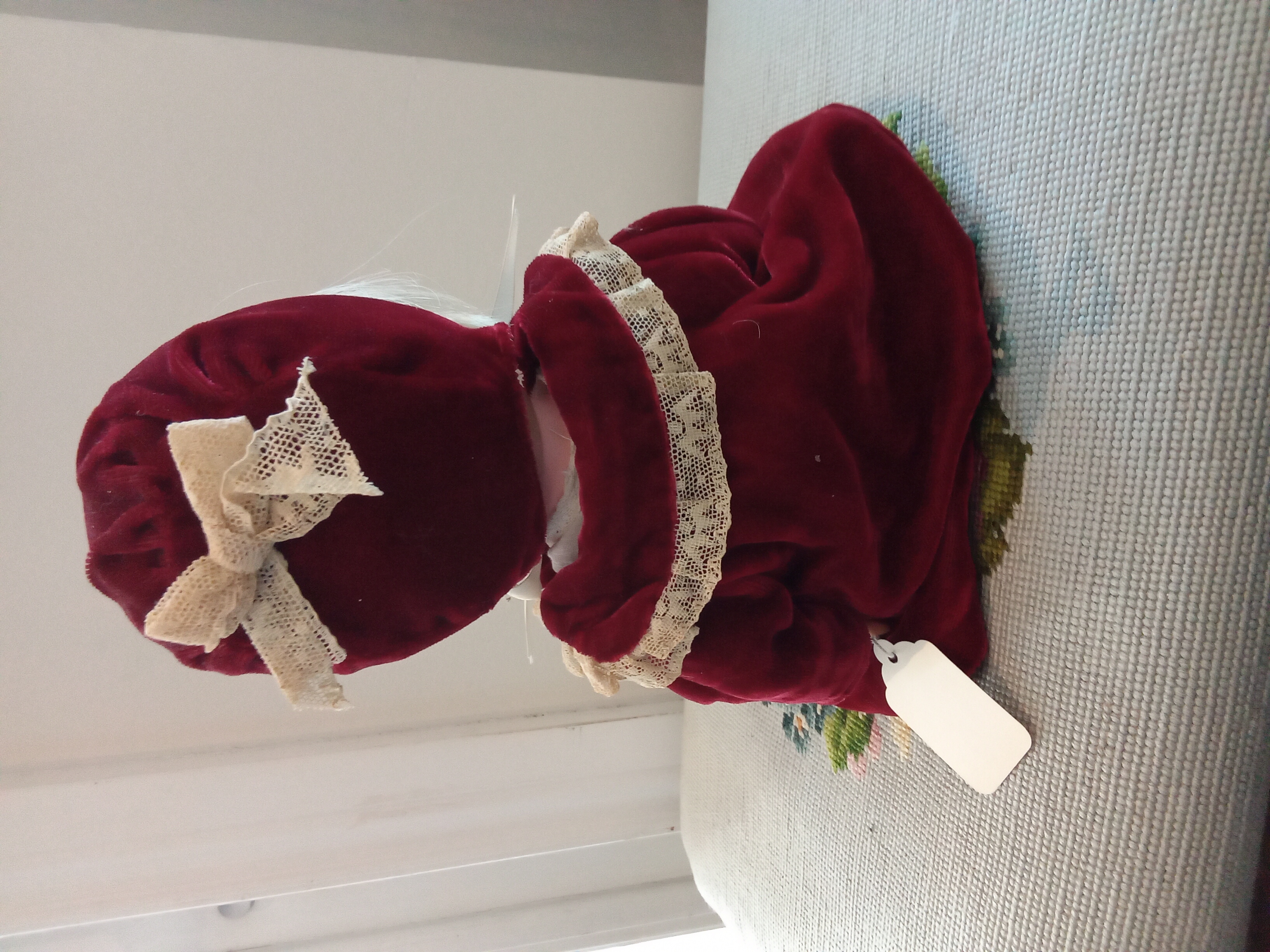 Vintage Baby in Red back